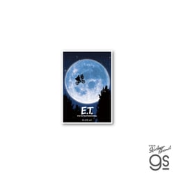 ET-002 ETポスターミニステッカー 月と自転車 [キャラクターグッズ]