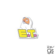 ET-011 ETダイカットミニステッカー イラストいーてぃ 隠れろ [キャラクターグッズ]
