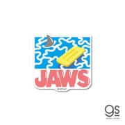 JWS-006 ジョーズ ダイカットミニステッカー JAWS 背びれ [キャラクターグッズ]