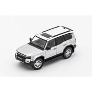 KS057-422 1/64 トヨタ ランドクルーザー プラド 250 LHD シルバー [ダイキャストミニカー]
