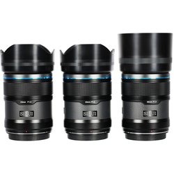 AS-3S-EB-JP [オートフォーカスレンズ F1.2 APS-C 3本セット ソニーEマウント ブラック]