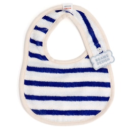スタイ ボーダーボーダー 22cm×25cm ブルー 51-8217220