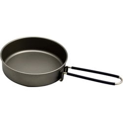 チタンフライパン 径115mm 折り畳み式ハンドル付 TOAKS PAN-115 [アウトドア 調理器具 クッキングツール]