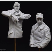 ARP35025 1/35 第501重戦車大隊 タイガーII無線手＆操縦手（半身像） [組立式プラスチックモデル]