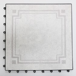 ジョイント式 防虫パネル 屋外 ベランダ バルコニー 縁側 30cm×30cm×9枚入 厚み1.3cm 接触忌避効果 BJP-30 30cmX30cmX9マイ プレーン グレー