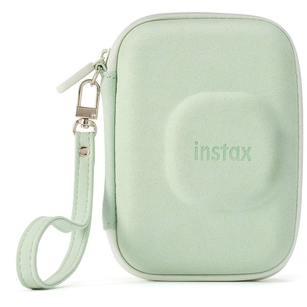 富士フイルム FUJIFILMINS MINI LIPLAY C CASE G [instax mini LiPlay用 カメラケース MATCHA GREEN]Ω