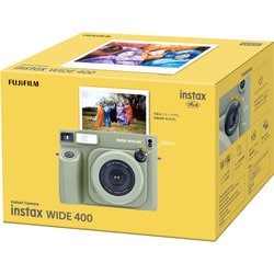 富士  FUJIFILM INSTAX WIDE 400 インスタックスワイド 富士フイルム、セルフタイマー搭載のインスタントカメラ“チェキ
