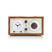 クロック付ラジオスピーカー Model Three Bluetooth w /USB Beige-Classic Walnut M3USB-0138-JP