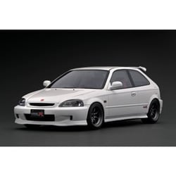 IG3542 1/18 ホンダ シ ビック EK9 Type R ホワイト [レジンキャストミニカー]
