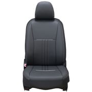 47EDA6583KW [シートカバー 全席セット ミラトコット アクセント ホワイト×レッドステッチ]