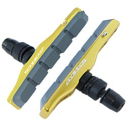 ABS-21206A 72mm用ブレーキシュー イエロー 653-03622