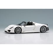 EM569E 1/43 ポルシェ 918 Spyder weissach package パールホワイト [レジンキャストミニカー]