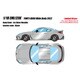 EML120E 1/18 TOM'S GR86 Wide Body 2022 アイスシルバーメタリック [レジンキャストミニカー]
