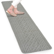 キッチンマット アラン 約縦45cm×横240cm グレー