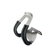 HALF CLIP DEEP with Leather ブラック 528-00982