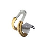 HALF CLIP DEEP with Leather ブラウン 528-00981