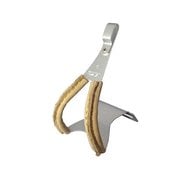 TOE CLIP ALLOY with Leather シルバー S 528-00952