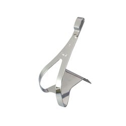 TOE CLIP STEEL シルバー LL 528-00905