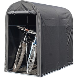 サイクルハウスQUICK 2台用 ブラック 477-00091