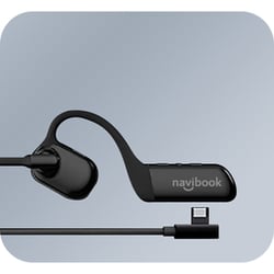 navibook NB200 - オープンエアBluetoothヘッドセット 日本初AIイヤホン Navibook NB200