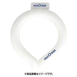 296-19033 [クールリング 102 コールドリング 28℃ Lサイズ（首回り38cm） ホワイト]