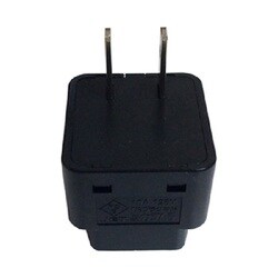 WP-126JS [日本国内旅行用変換プラグ O2→A 2個セット BK]
