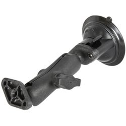 菱形ジョイント＆ツイストロックサクションベースセット 標準アーム 吸盤径83.8mm 1インチボール RAP-B-166U