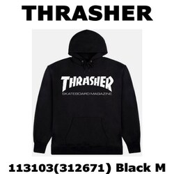 メンズパーカー 並行輸入品 113103 Black Mサイズ