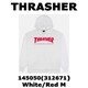 メンズパーカー 並行輸入品 145050 White/Red Mサイズ