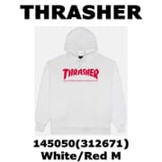 メンズパーカー 並行輸入品 145050 White/Red Mサイズ