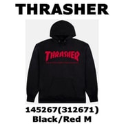 メンズパーカー 並行輸入品 145267 Black/Red Mサイズ