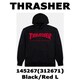 メンズパーカー 並行輸入品 145267 Black/Red Lサイズ