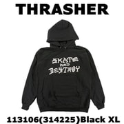 メンズパーカー 並行輸入品 113106 Black XLサイズ