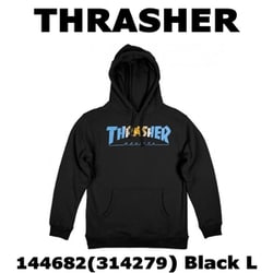 メンズパーカー 並行輸入品 144682 Black Lサイズ