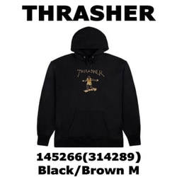 メンズパーカー 並行輸入品 145266 Black/Brown Mサイズ