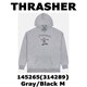 メンズパーカー 並行輸入品 145265 Gray/Black Mサイズ