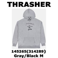 メンズパーカー 並行輸入品 145265 Gray/Black Mサイズ