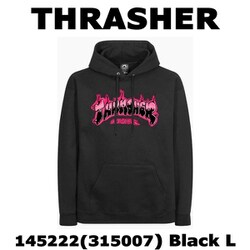 メンズパーカー 並行輸入品 145222 Black Lサイズ