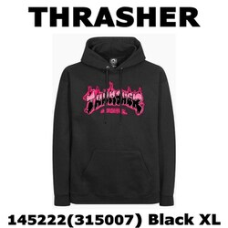 メンズパーカー 並行輸入品 145222 Black XLサイズ