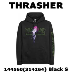 メンズパーカー 並行輸入品 144560 Black Sサイズ