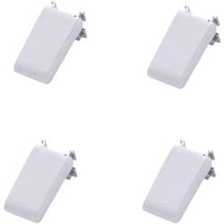 無垢の木の収納 kana（カナモノ） 【タナモノ】 フラット棚柱用 棚受け単品（4個入り） ホワイト色 MKTA001 W