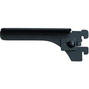 MKTTBL1C K [無垢の木の収納 kana（カナモノ） 【フツウノ】 棚板の奥行145mm用ブラケット 単品左側用 ブラック]