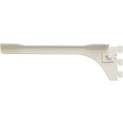 MKTTBL1D W [無垢の木の収納 kana（カナモノ） 【フツウノ】 棚板の奥行250mm/300mm用ブラケット 左側用単品 ホワイト]