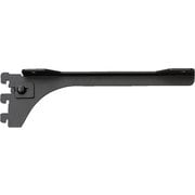 MKTTBR1D K [無垢の木の収納 kana（カナモノ） 【フツウノ】 棚板の奥行250mm/300mm用ブラケット 単品右側用 ブラック]