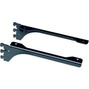 MKTTBS2D K [無垢の木の収納 kana（カナモノ） 【フツウノ】 棚板の奥行250mm/300mm用ブラケット 両サイドセット（棚板1枚分） ブラック]
