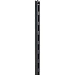 無垢の木の収納 kana（カナモノ） 【棚柱】 シングル 高さ309mm ブラック MKTTS032K