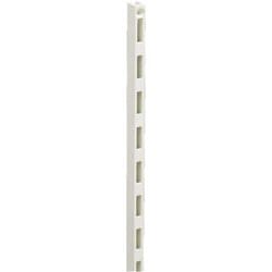 無垢の木の収納 kana（カナモノ） 【カケルノ】 棚柱用ブラケット（左右セット）奥行145mm/250mm用 ホワイト MKTTS032W