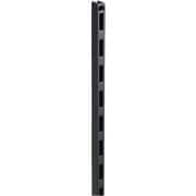 MKTTS062K [無垢の木の収納 kana（カナモノ） 【棚柱】 シングル 高さ602mm ブラック]