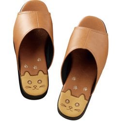 国産ソフト楽ちんニャンダル キャメル M