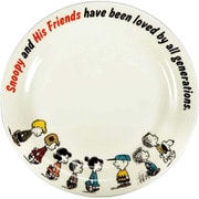 PEANUTS （ピーナッツ） プレート 皿 約25cm ピーナッツフレンズ1960 フレンズ SN854-337